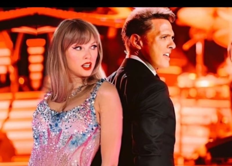 Taylor Swift y Luis Miguel.