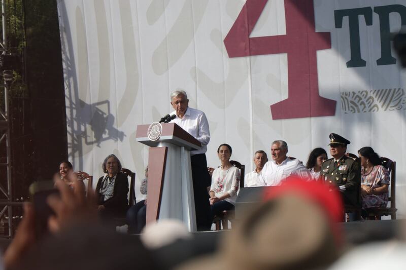 Marcha de AMLO: discurso en el Zócalo 27 de noviembre 2022