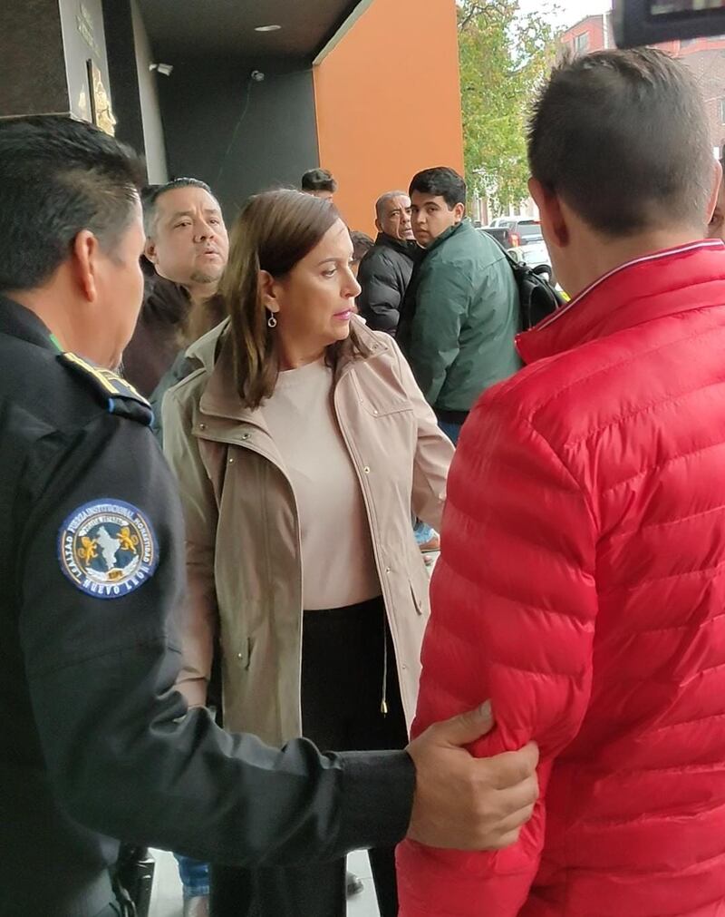 Cristina Díaz, alcaldesa de Guadalupe.