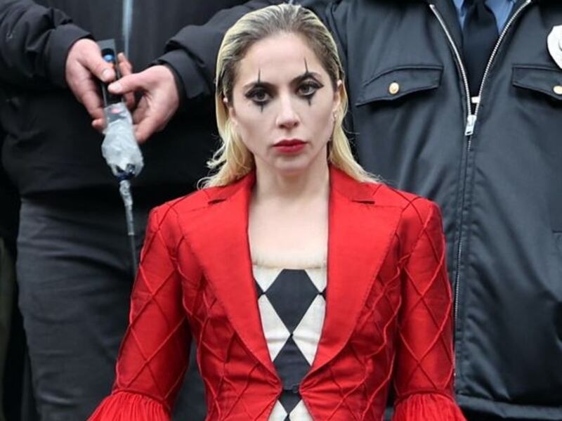 Se filtran imágenes de Lady Gaga grabando 'Joker 2' (Foto: Internet)