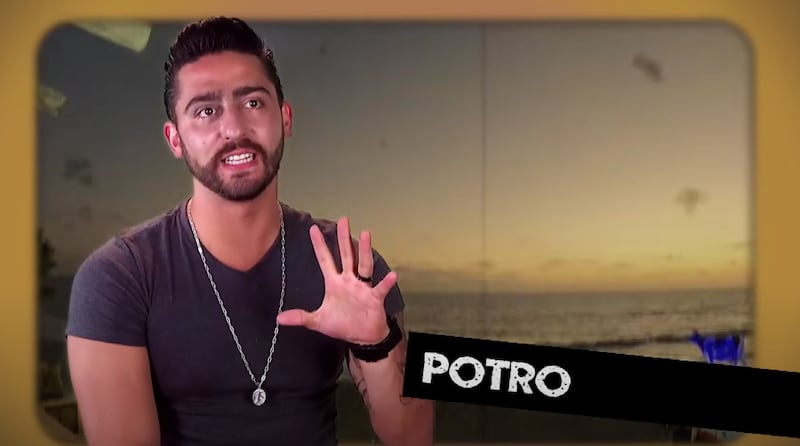 Potro en la temporada 7 de de 'Acapulco Shore'