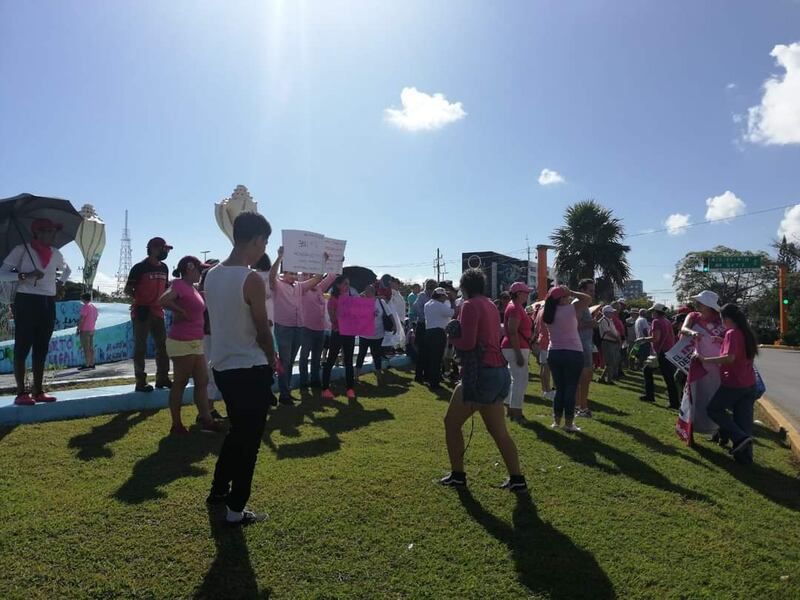 Marcha INE Quintana Roo.