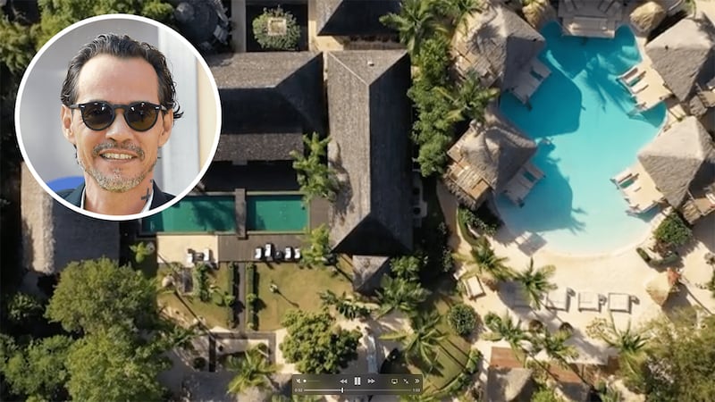 Marc Anthony  casa en el Caribe