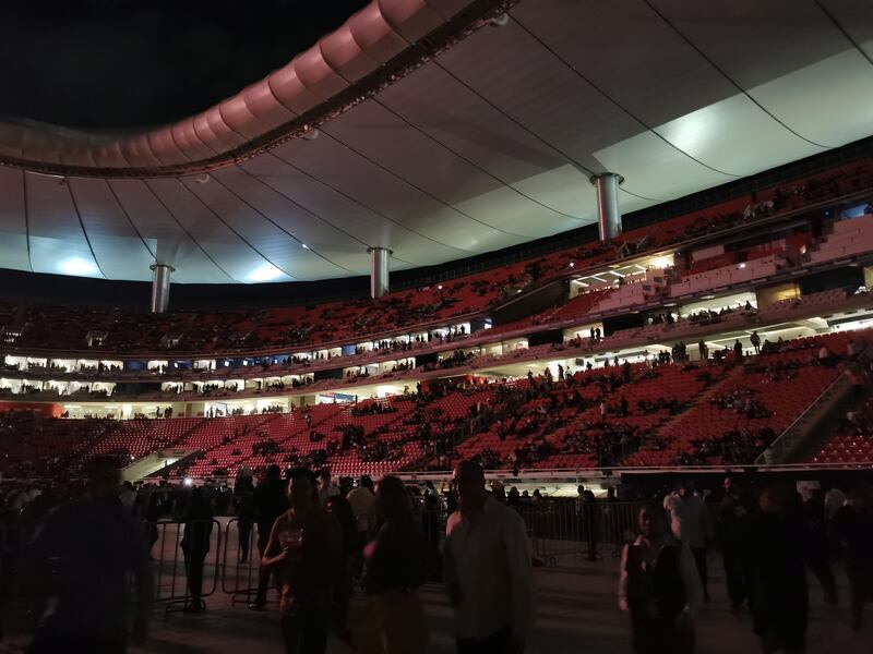 La banda tuvo el primero de dos conciertos en Jalisco, con Eduin Caz como mayor atracción.