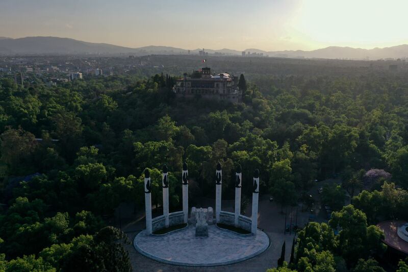 Panóramicas del Castillo de Chapultepec