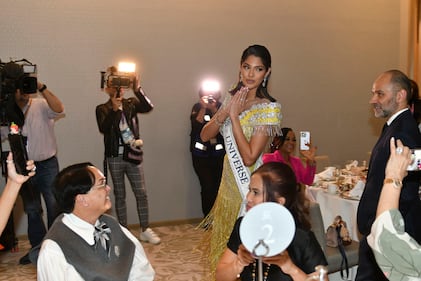 La Miss Universo 2023 Sheynnis Palacios convivió con sus fans en su ultimo evento con reina de belleza