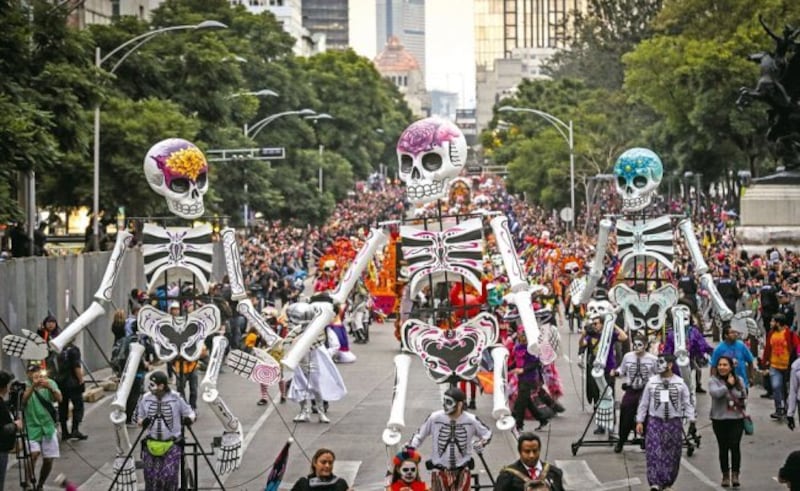 Procesión de Catrinas CDMX