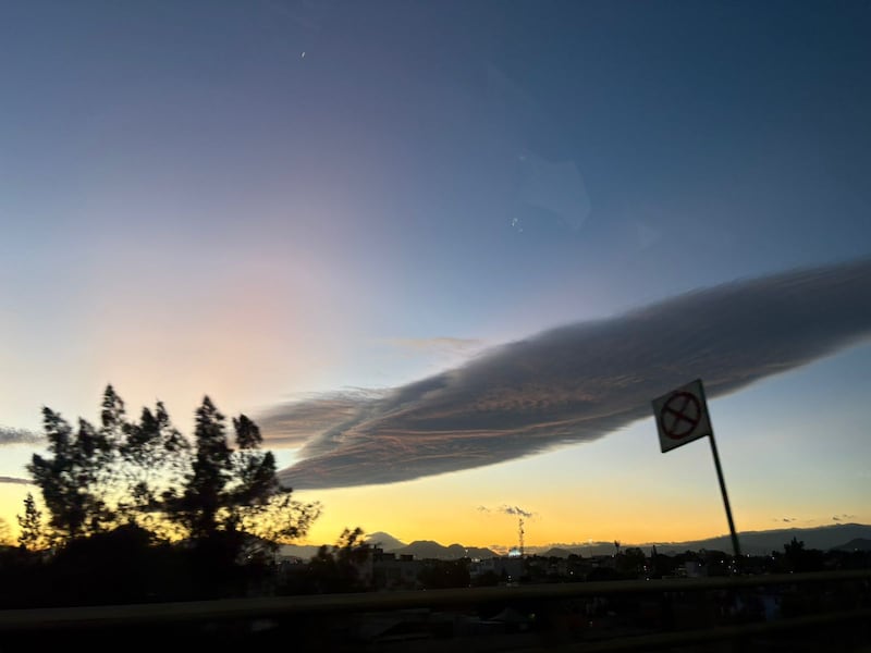 Nubes en CDMX