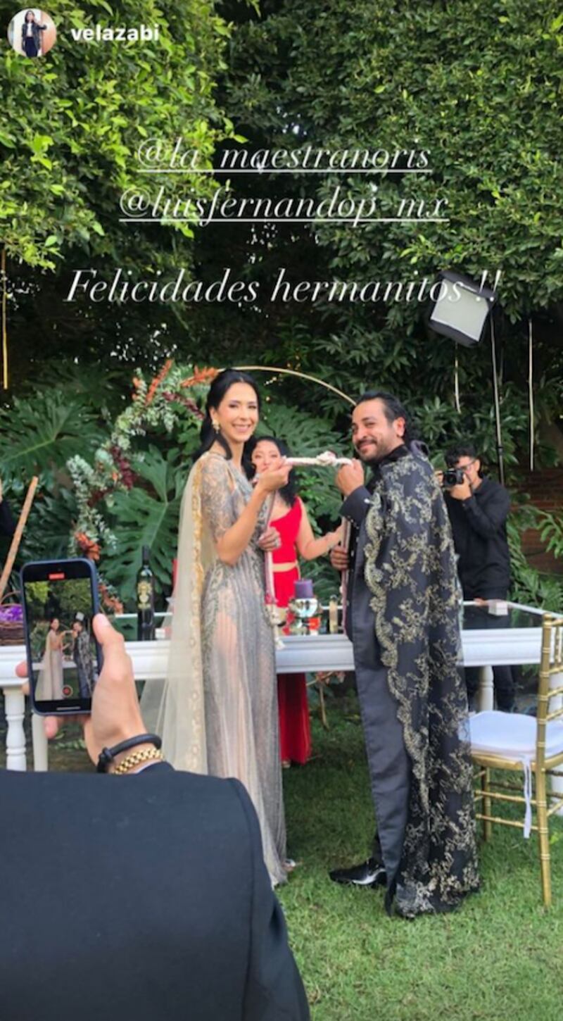 Luis Fernando Peña y su esposa Aly Noris