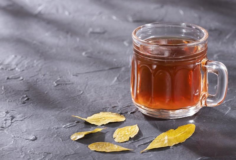 Té con hojas de coca