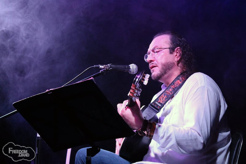 Fernando Delgadillo, Rafael Mendoza y Miguel Inzunza en concierto