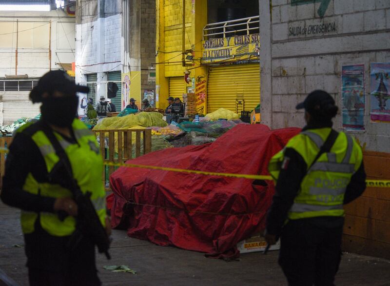 Muertos en central de abasto de Toluca recibieron múltiples amenazas