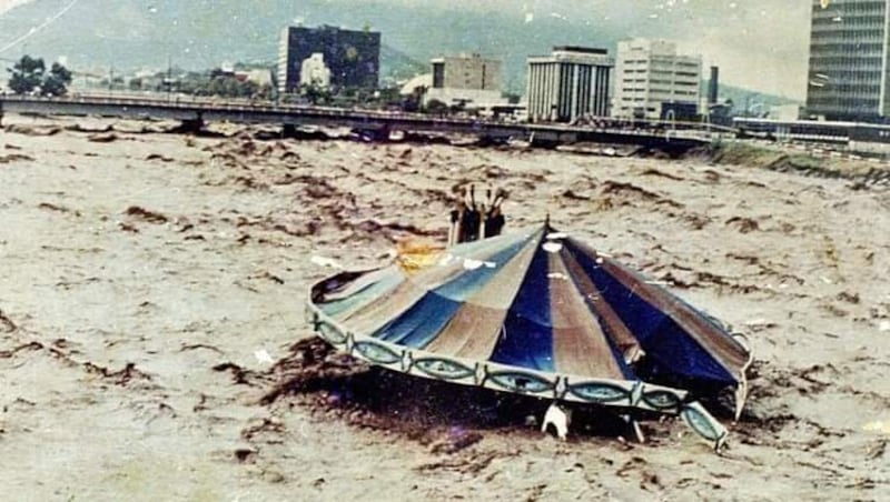 El huracán Gilberto provocó las inundaciones más catastróficas en Nuevo León.