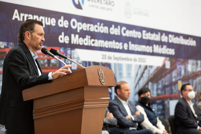 Centro de Distribución de Medicamentos e Insumos Médicos de la SESEQ.