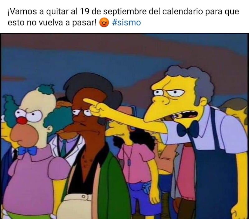 Memes sismo 19 septiembre 2022