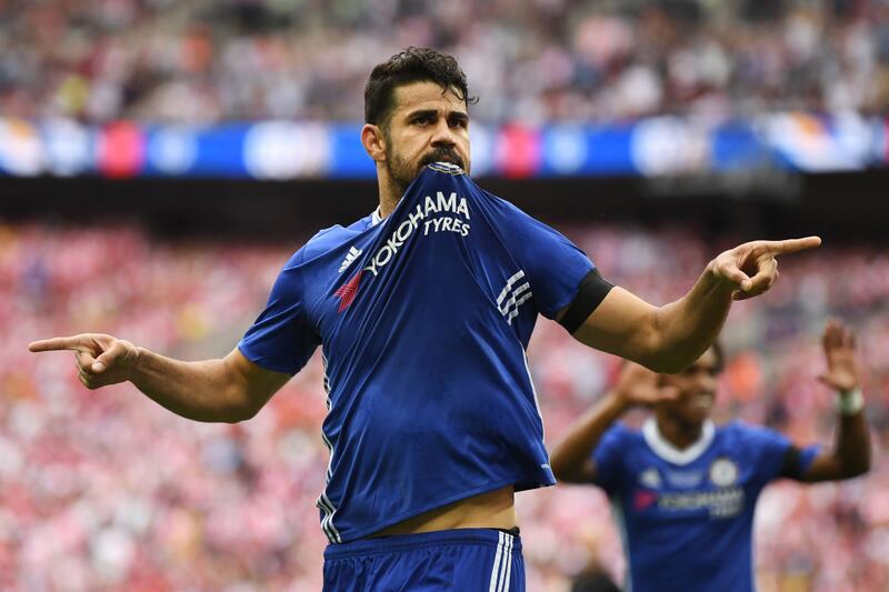 Diego Costa militó tres años con el Chelsea