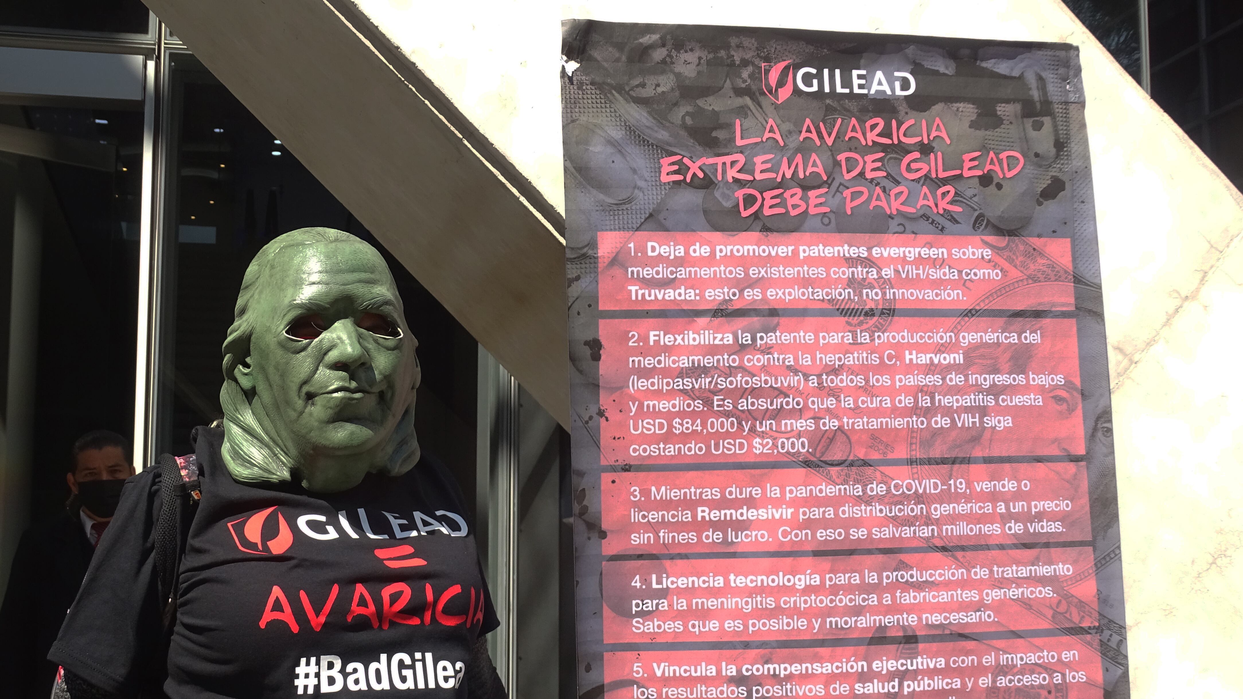 Activistas piden un alto a Gilead