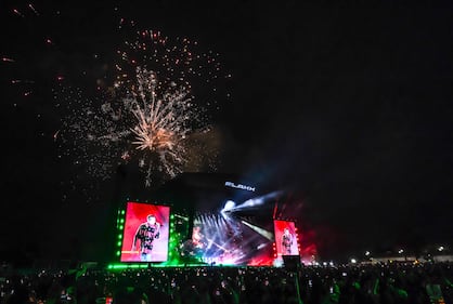 Rels B abarrotó el Foro Sol de la Ciudad de México