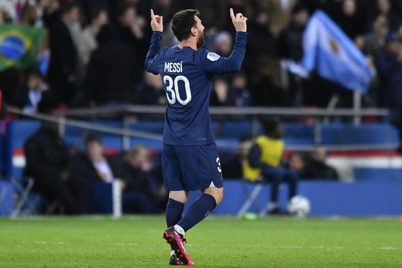 Lionel MEssi gol PSG