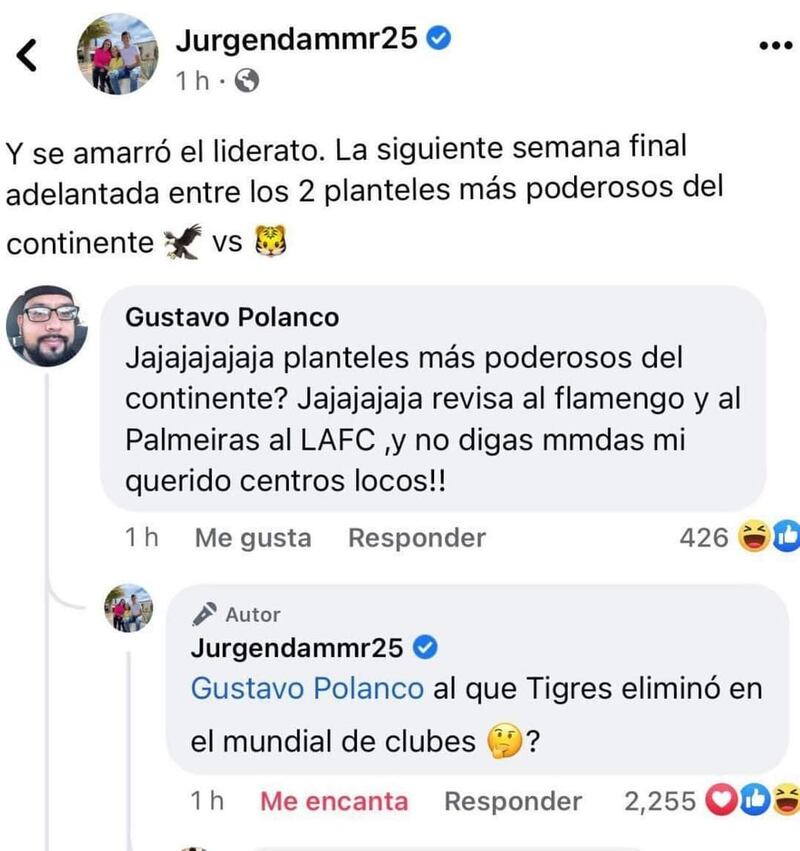 Tigres vs América, Jürgen Damm