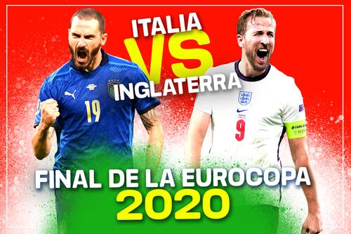Italia derrota a Inglaterra en la final de la Eurocopa