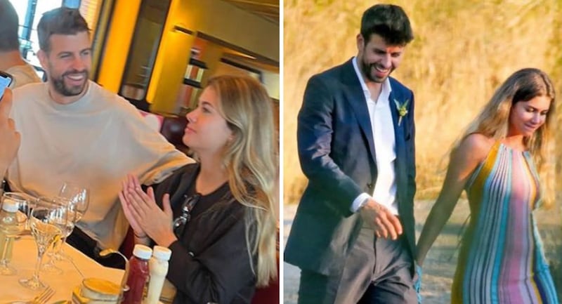 Piqué y Clara Chía se muestran sin temor a las críticas.