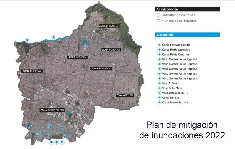 Plan de atención de inundaciones.