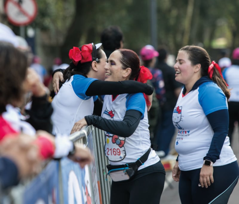 Carrera Hello Kitty and Friends Fun Run en la CDMX (Epecial: Fhinix Sports).