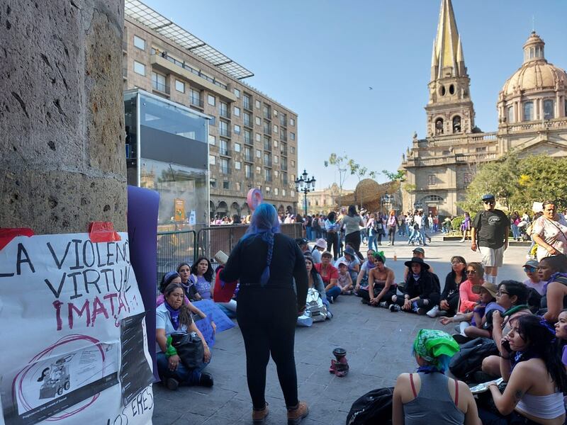 Marcha del 8M en Guadalajara, Jalisco