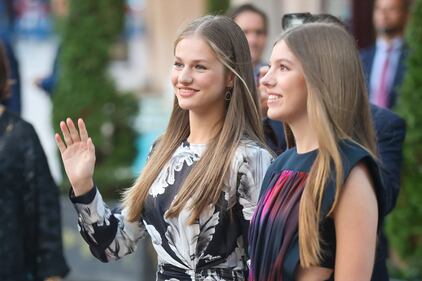 Reaparece la Princesa Leonor para la entrega de lo premios Princesa de Asturias 2023