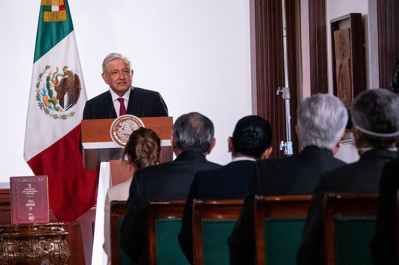 Tercer informe de gobierno de AMLO