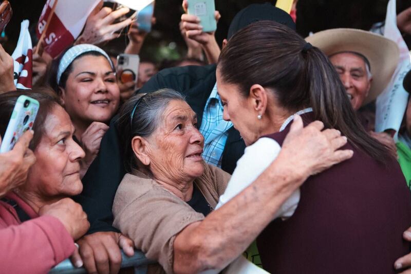 "Que no regrese la corrupción y que haya 4T en Guanajuato": Claudia Sheinbaum desde Uriangato