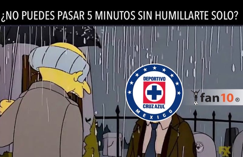 Cruz Azul fue objeto de burlas después de que Pumas le remontara en la última jornada del Apertura 2021