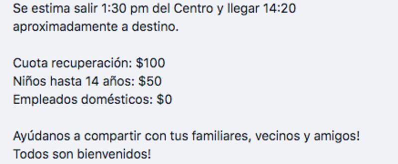 INE marcha en defensa cobra 100 pesos por transporte