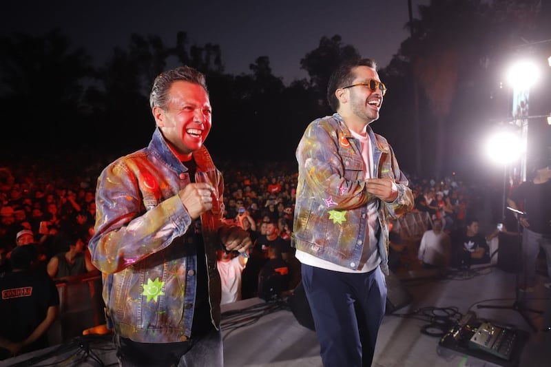 Pablo Lemus disfrutando de un concierto. Foto: Redes sociales de Pablo Lemus Navarro. (@PabloLemusN)