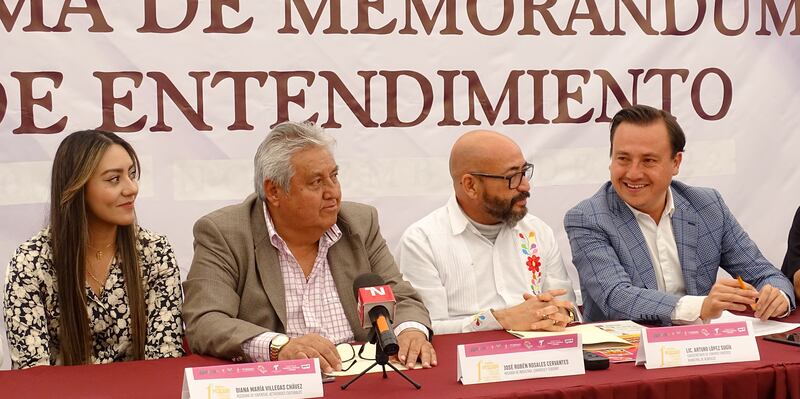 Firma de memorándum de entendimiento