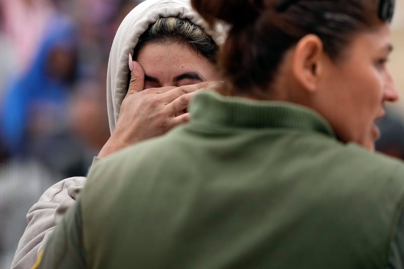 Las imágenes muestran el drama de miles de personas que esperan  en la frontera de México y Estados Unidos para cruzar al norte.