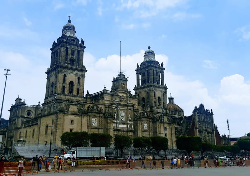 Catedral Metropolitana de la Ciudad de México. Foto: Monserrat Vargas / Publimetro