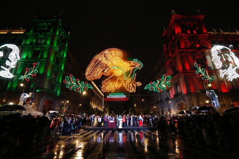 Zócalo CDMX preparativos para la fiesta patria 2022