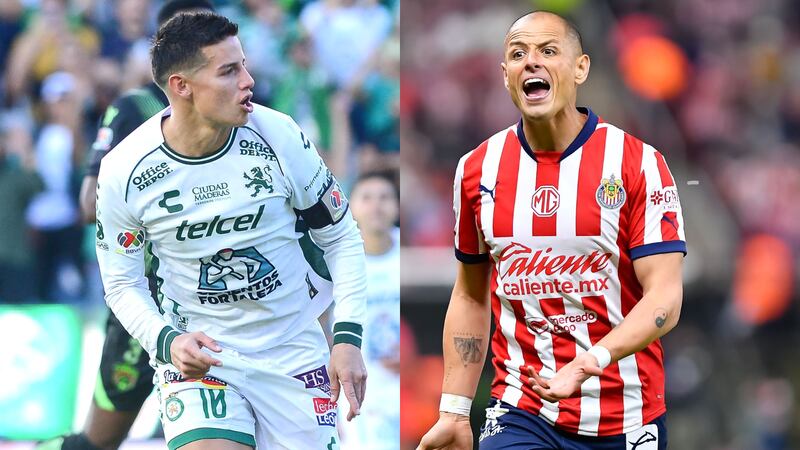 James Rodríguez y Chicharito se reencontrarán en las canchas.