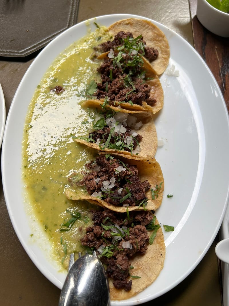 Tacos callejeros