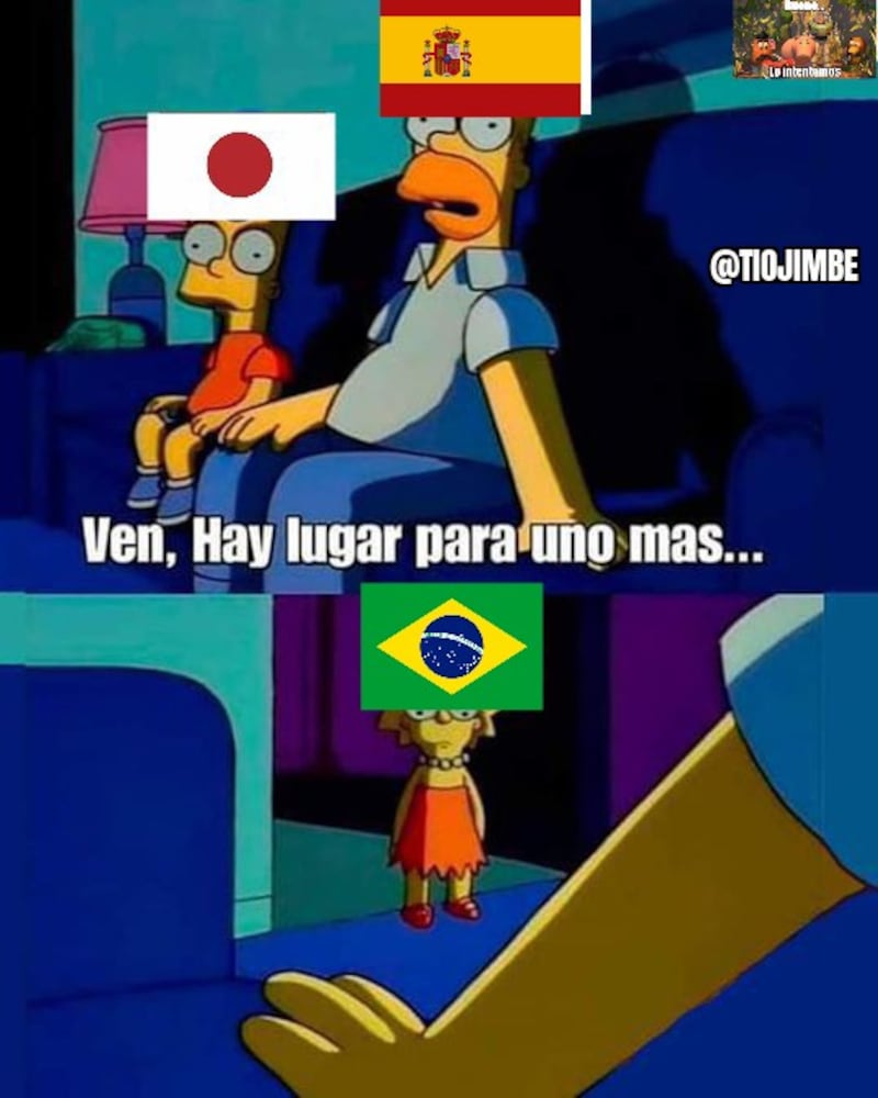 Los memes no perdonaron la derrota de Brasil