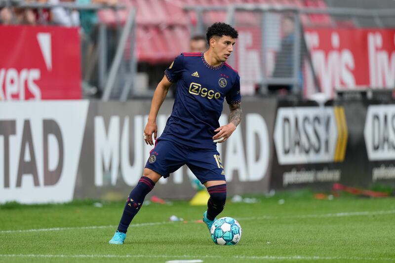 Jorge Sánchez debutó con el Ajax en la victoria como visitante 0-2