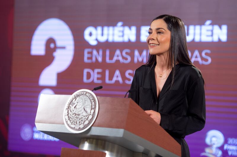 Cuauhtémoc, Ciudad de México, México, 6 de septiembre de 2023.
Andrés Manuel López Obrador, Presidente de México en conferencia de prensa en el Salón Tesorería de Palacio Nacional. Acompaña al mandatario: Ana Elizabeth García Vilchis.
Foto: /Presidencia