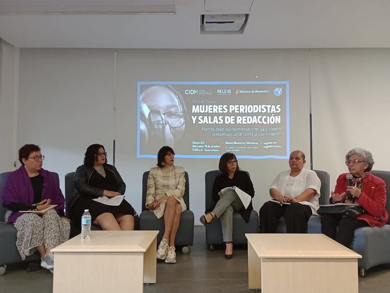 Mujeres periodistas CIDH