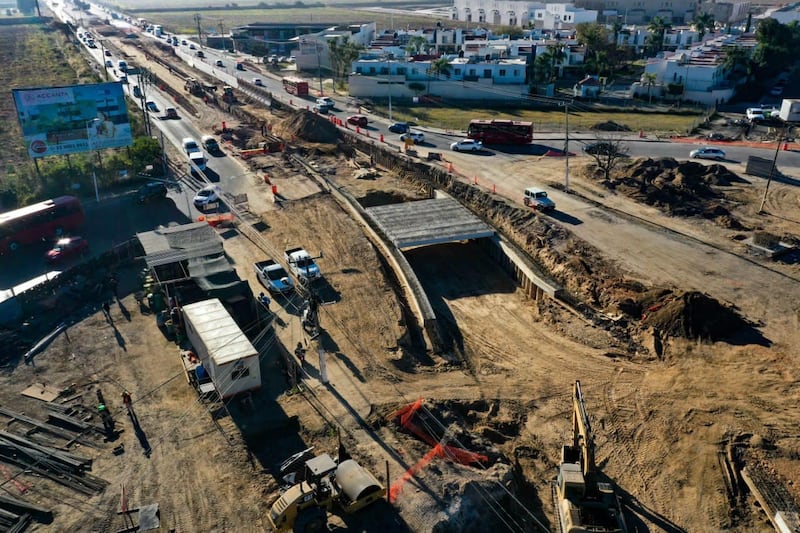 Avanzan las obras viales.