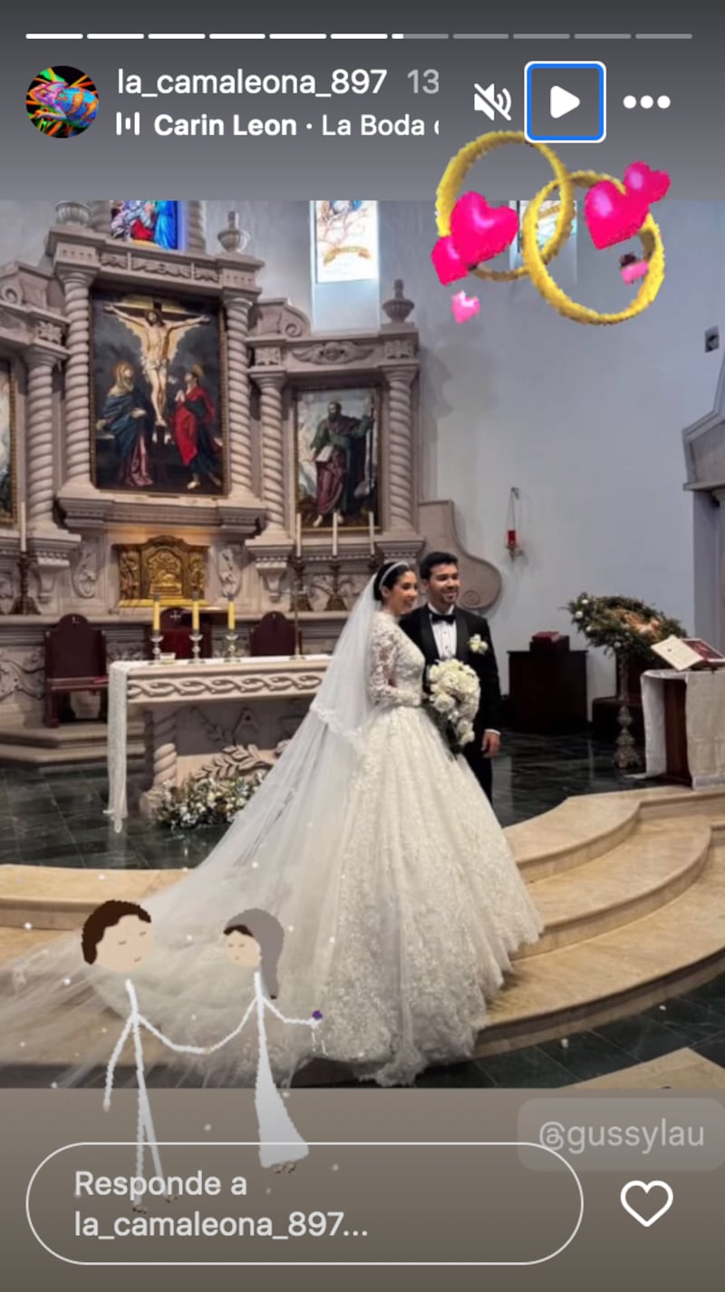 Filtran fotos de la boda de Gussy Lau, exnovio de Ángela Aguilar