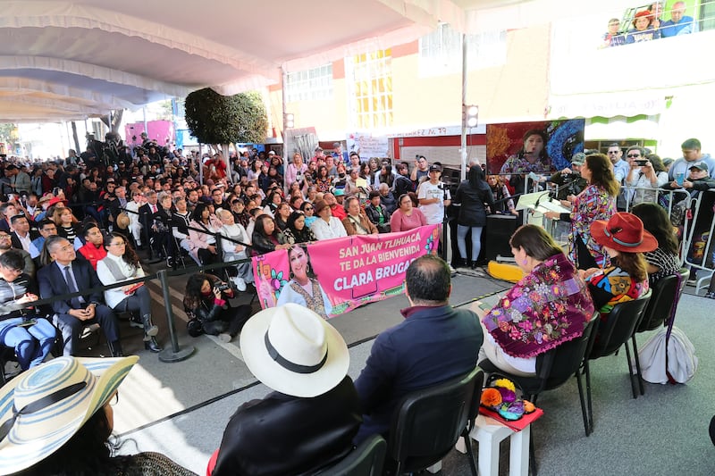 Inauguran Yólotl-Anáhuac a 700 años de la gran Tenochtitlán