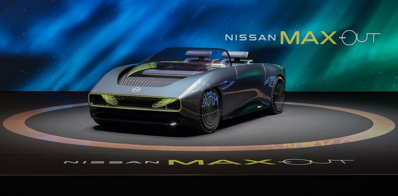 Conceptual Nissan Max-Out EV