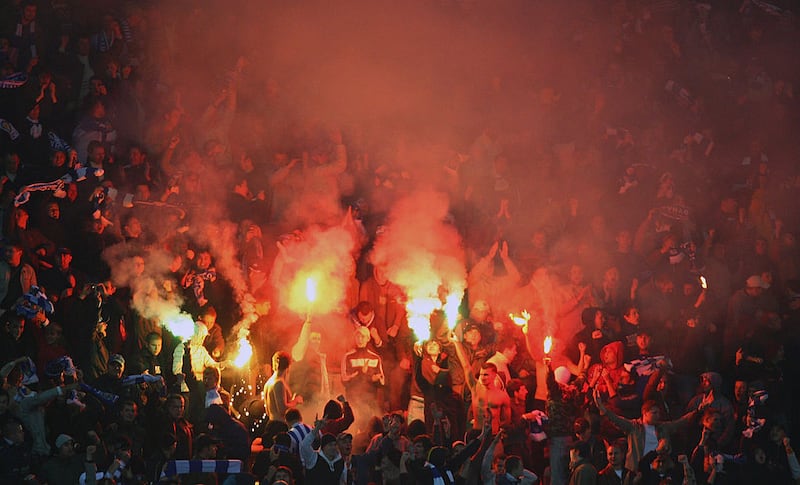 Dynamo Kiev recibió en el Lobanovsky Stadium al Arsenal en unos de los últimos partidos de Champions para el equipo ucraniano antes de la guerra